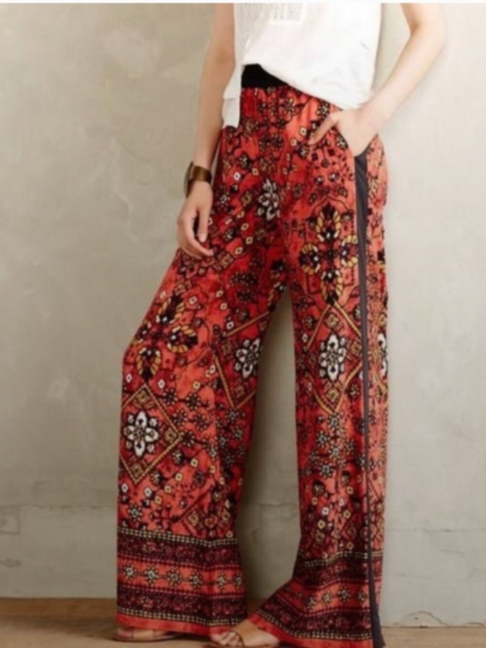 Anthropologie Lilka Zala Wide Leg Pants